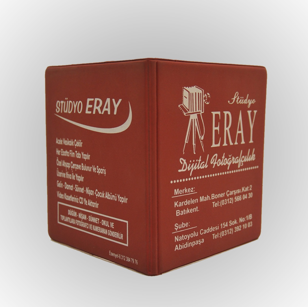 Serigrafi Baskılı Plastik CD Kabı