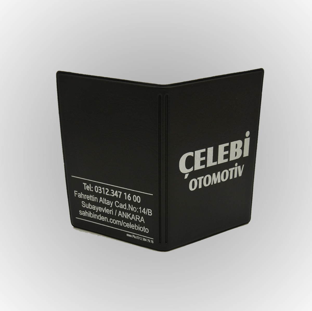 Serigrafi Baskılı Plastik Ruhsat Kabı