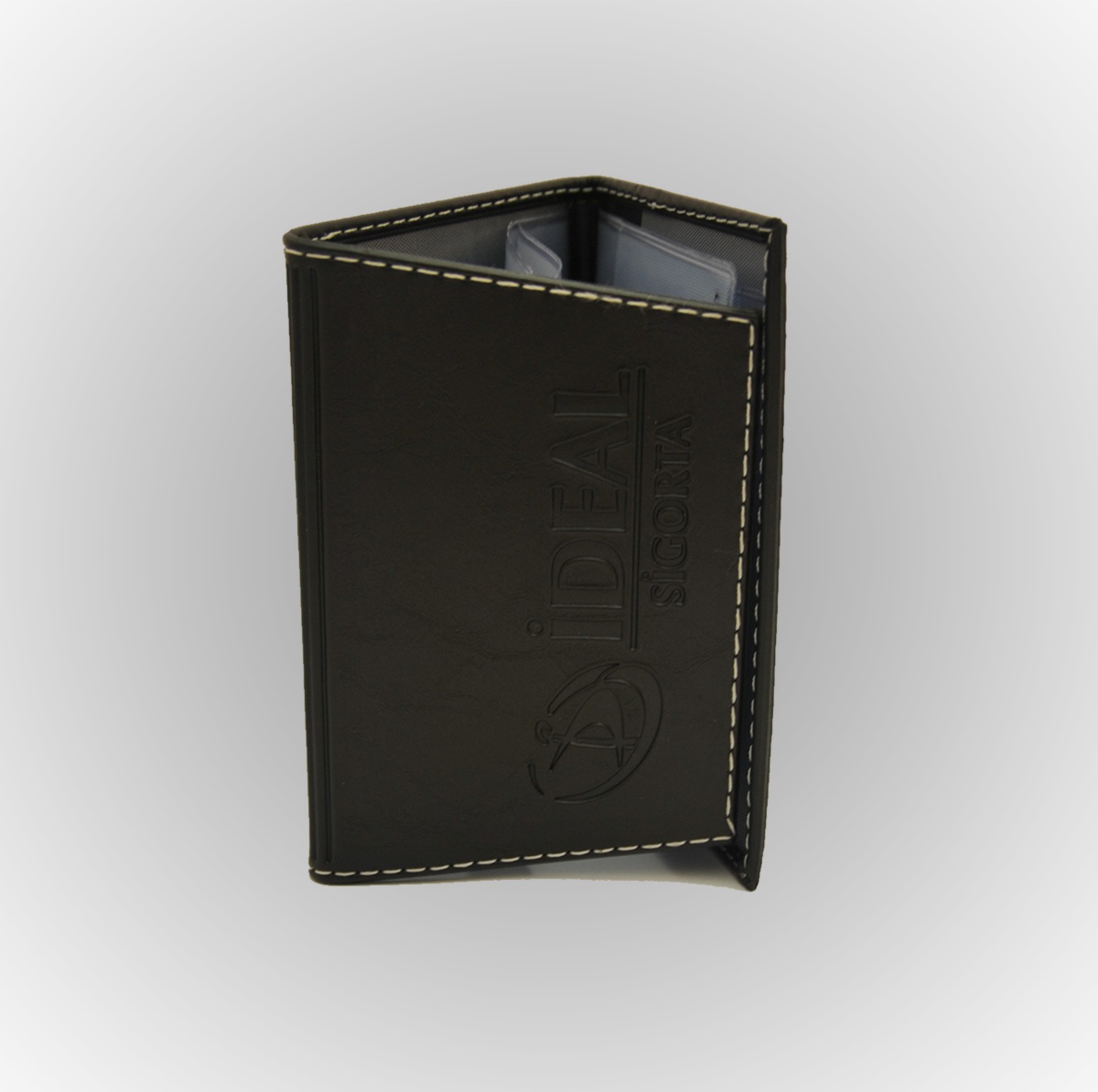 Klişe Sıcak Baskılı Suni Deri Lüks Kapaklı Model Ruhsat Kabı