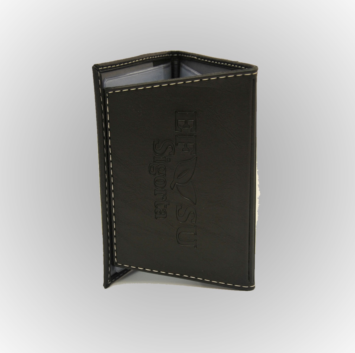 Klişe Sıcak Baskılı Suni Deri Lüks Kapaklı Model Ruhsat Kabı