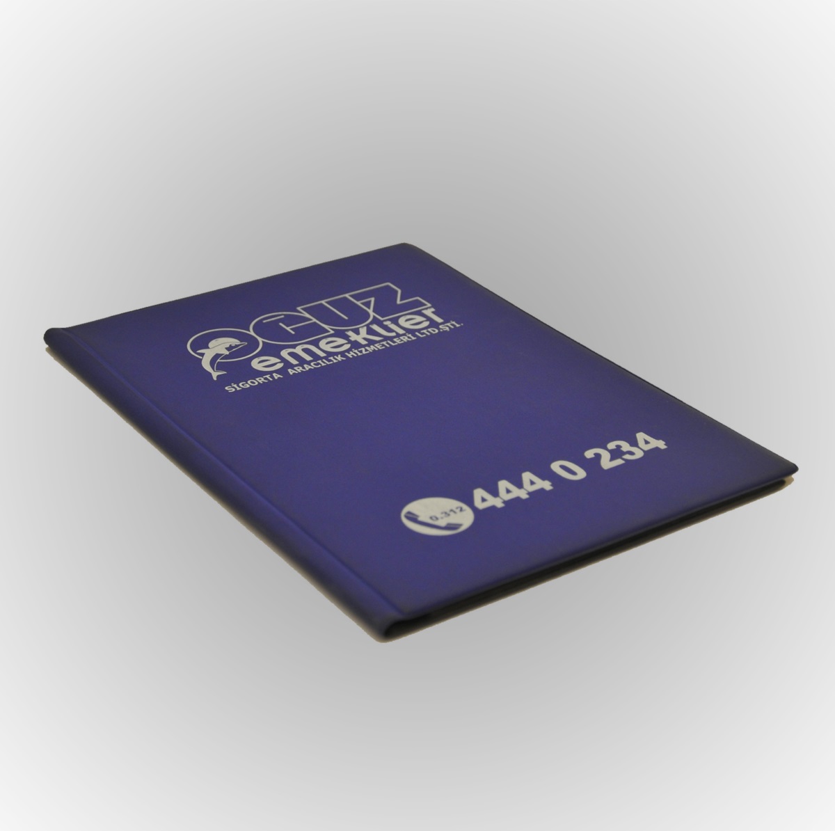 Serigrafi Baskılı Kartonlu Plastik Poliçe Kabı