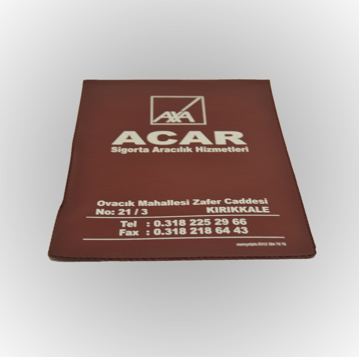 Zarf Tipi Plastik Poliçe Kabı