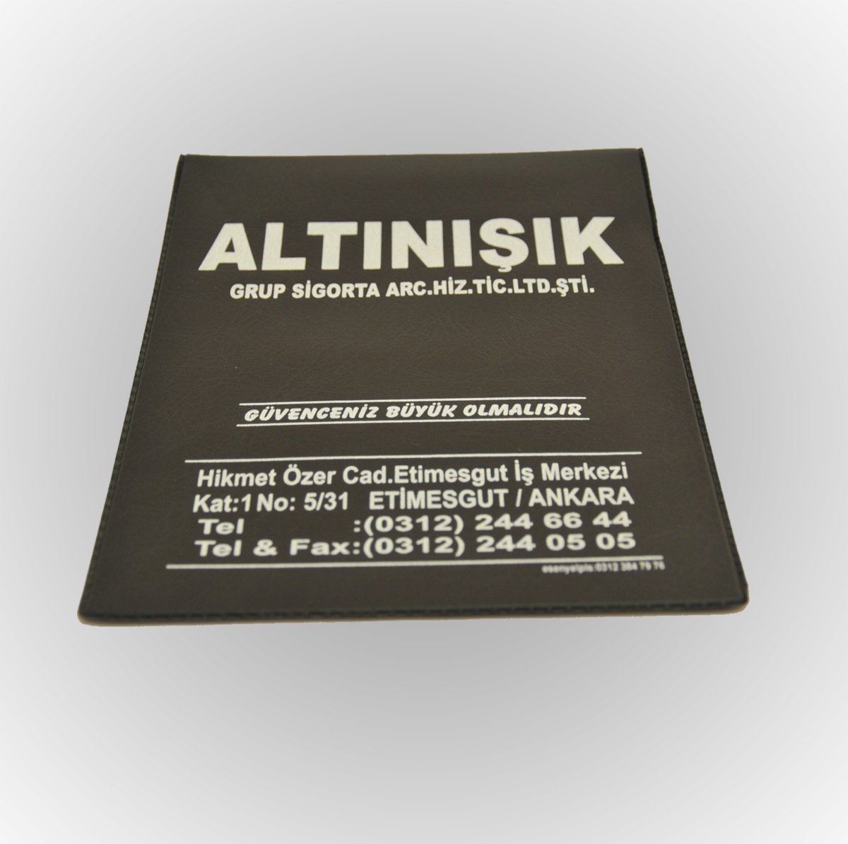 Zarf Tipi Plastik Poliçe Kabı